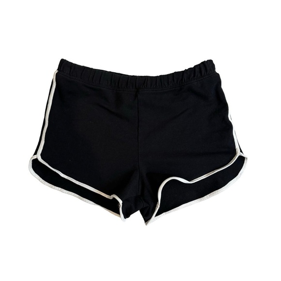 H&M Divided Black Track Shorts Womens S - Picture 1 of 6